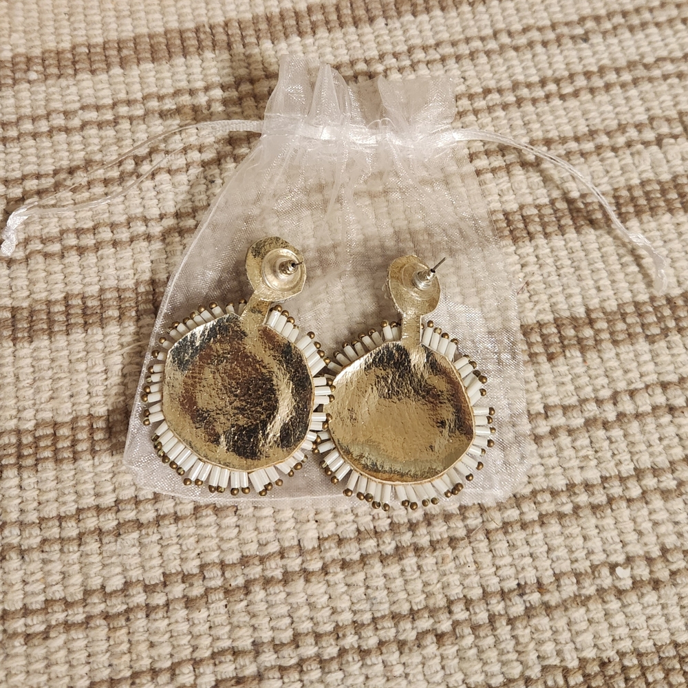 New Boho Beaded Earrings - Picture 2 of 2